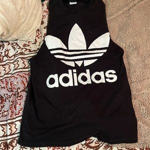Black adidas shirt